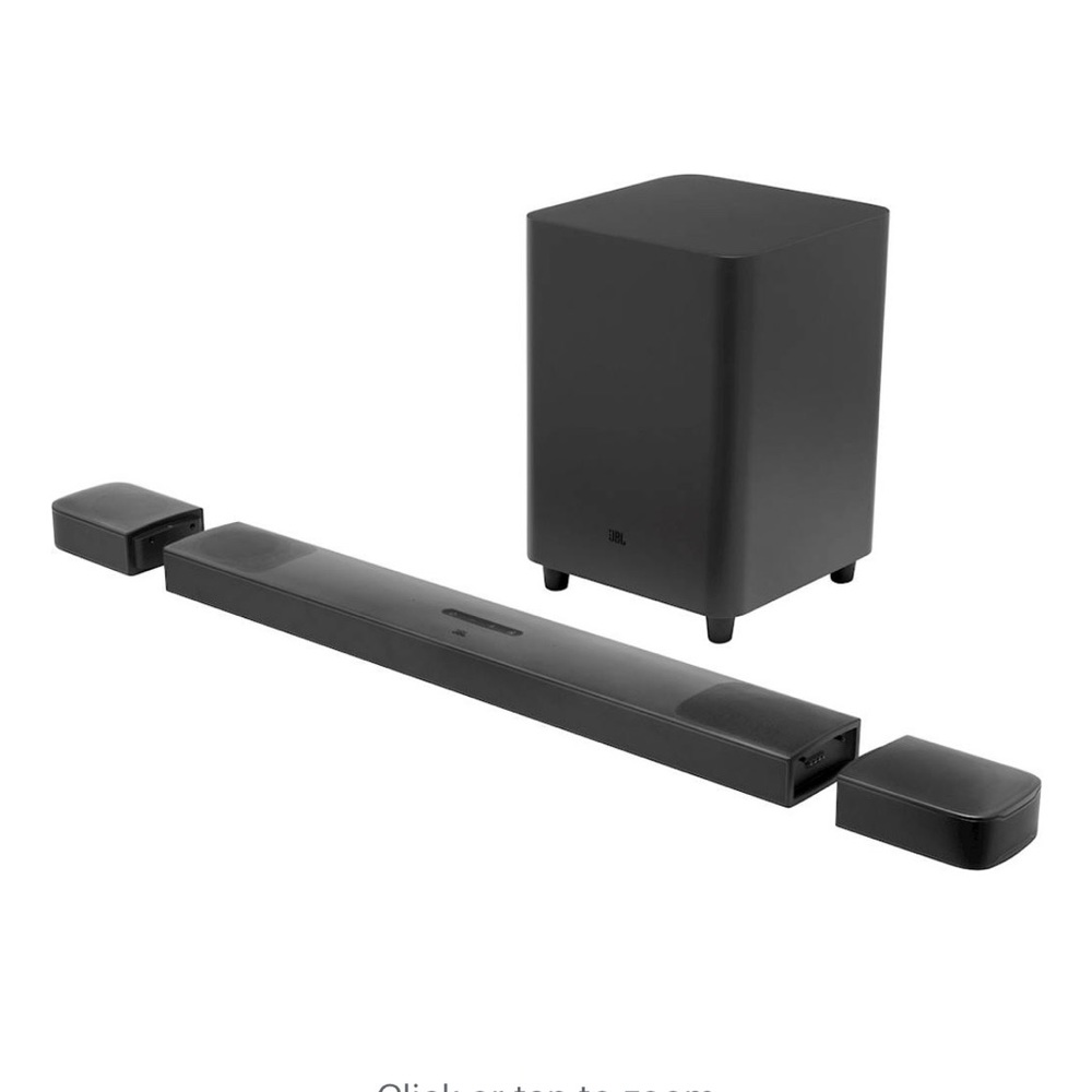 JBL Soundbar with surround speaker